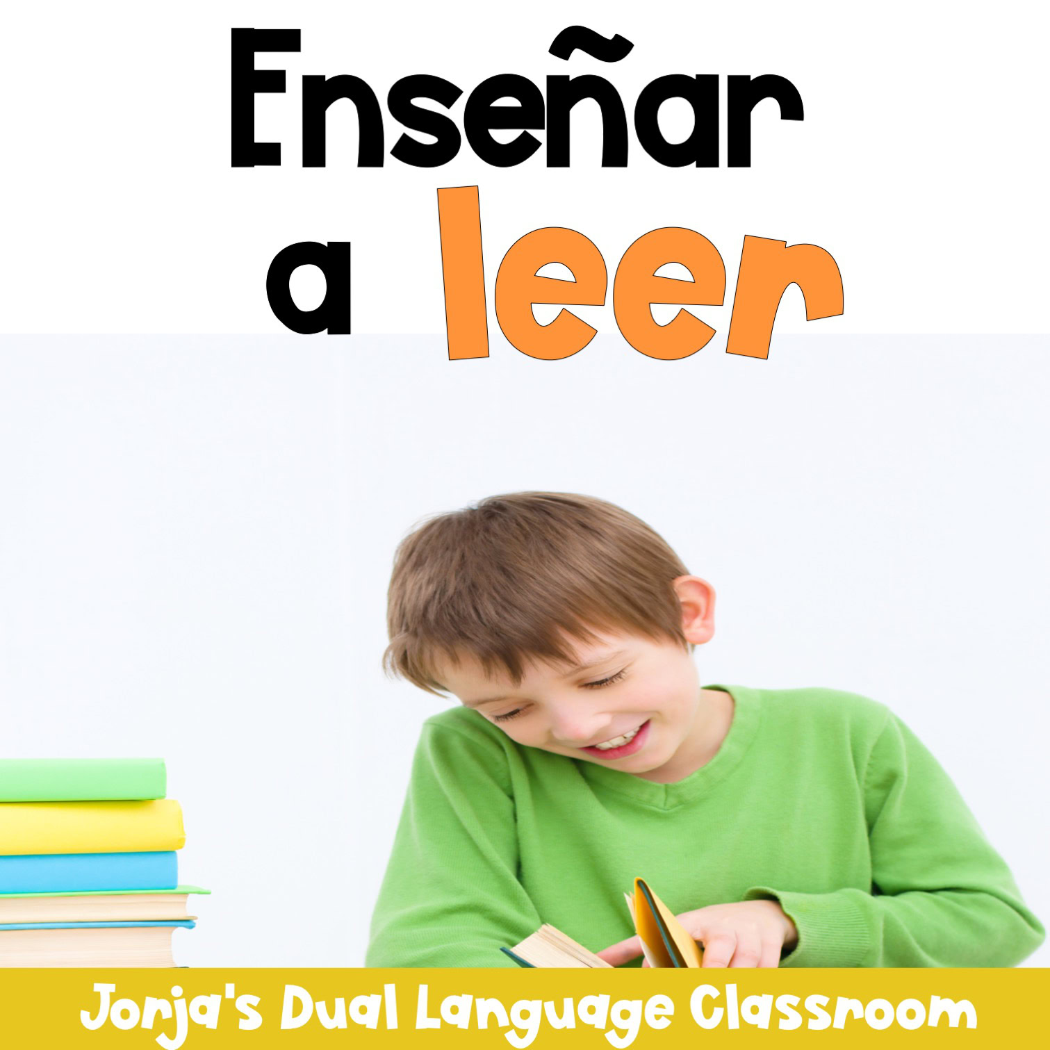 Enseñar a leer niño leyendo