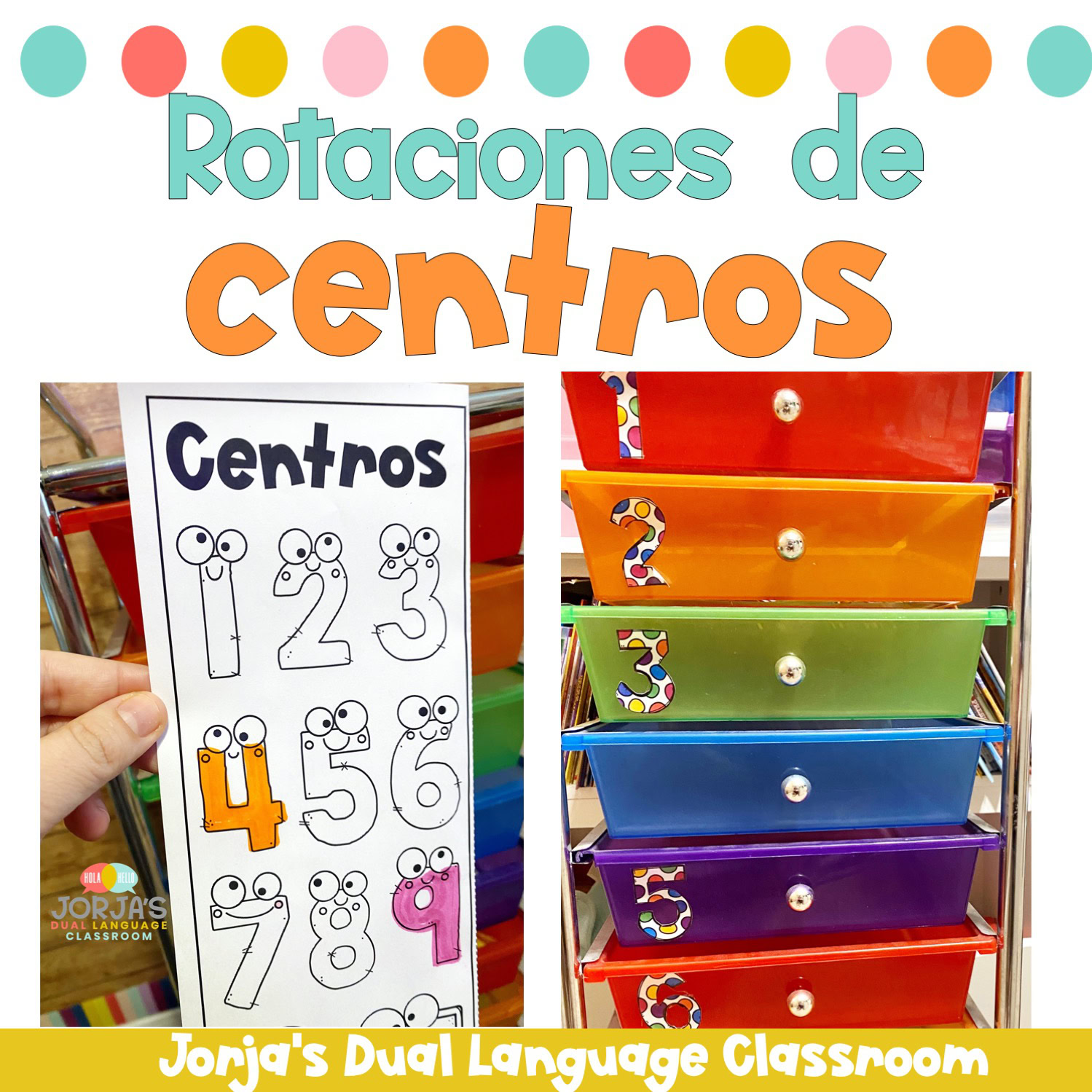 Rotaciones de centros en el salón de clases