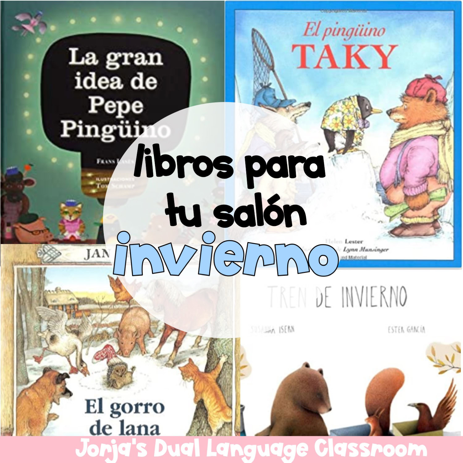 Libros para niños invierno