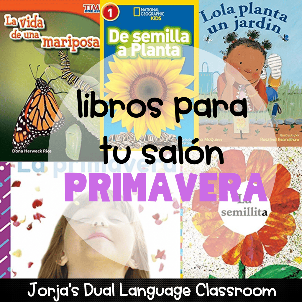libros de primavera para niños