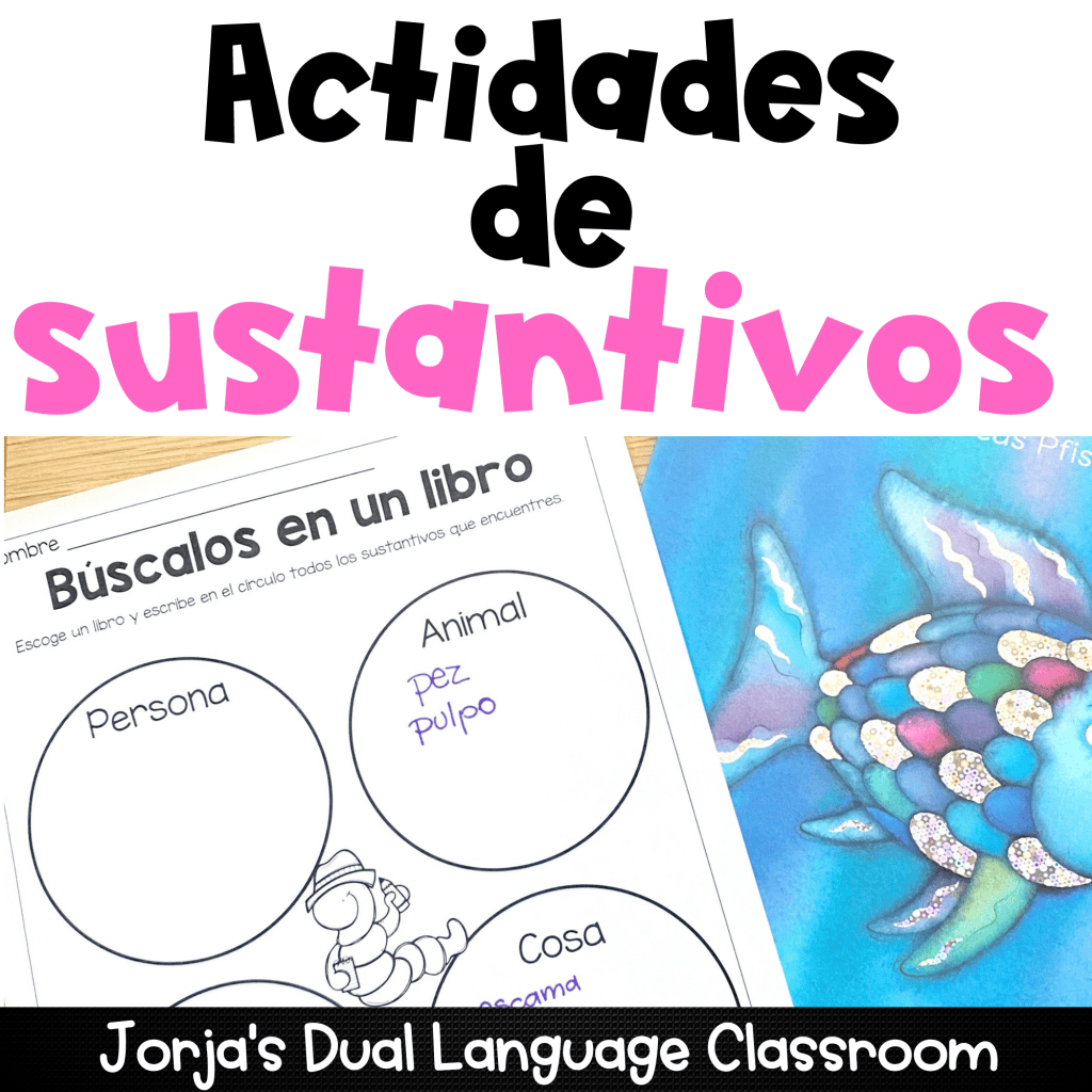 Actividades de sustantivos para niños