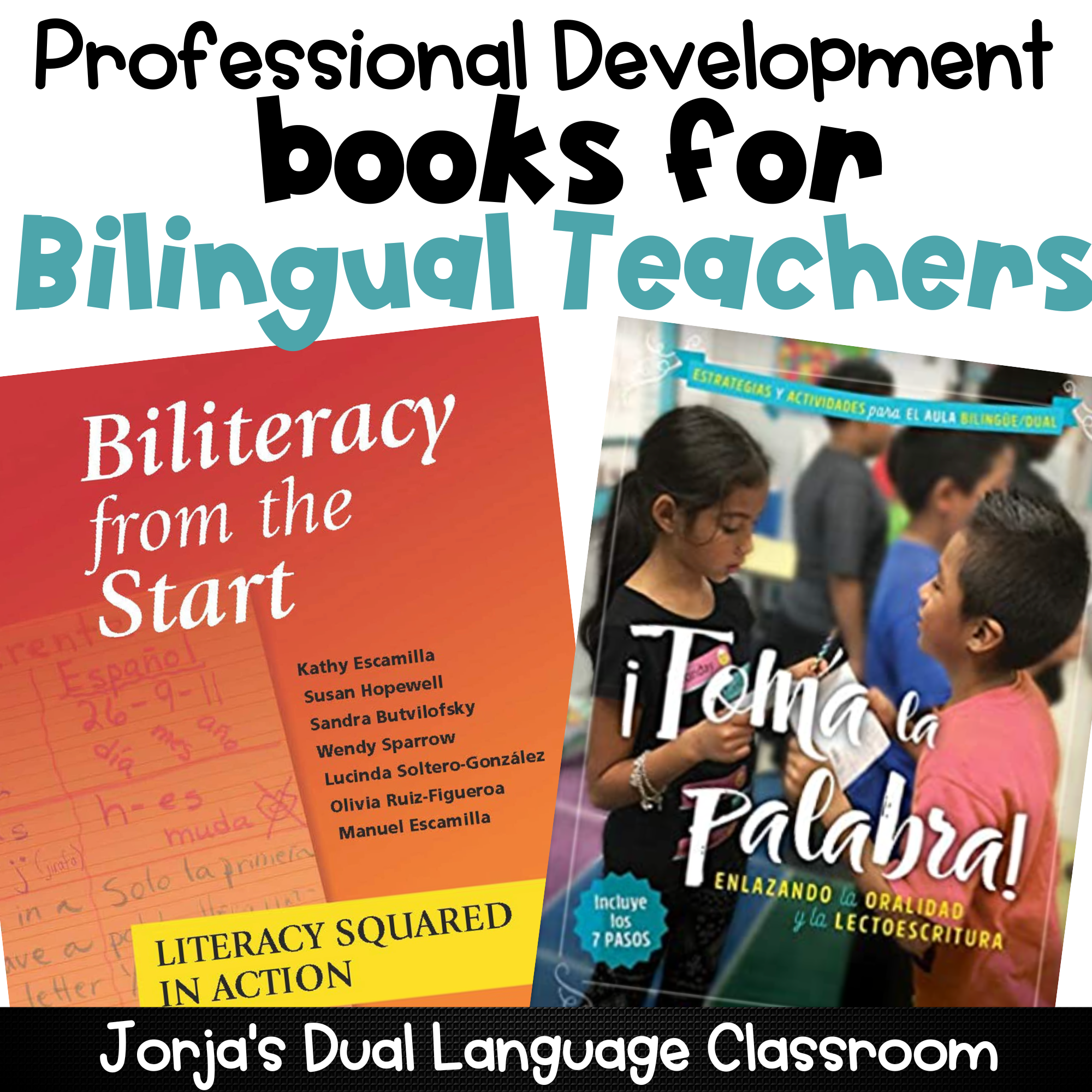 Professional Development books for Bilingual Teachers