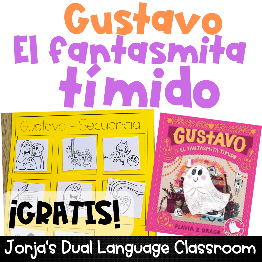 Gustavo el fantasmita tímido actividades gratis para niños