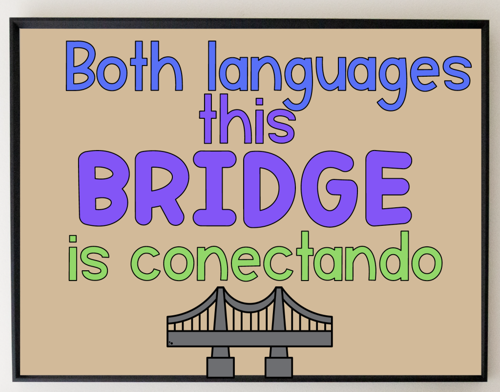 El puente bilingue freebie