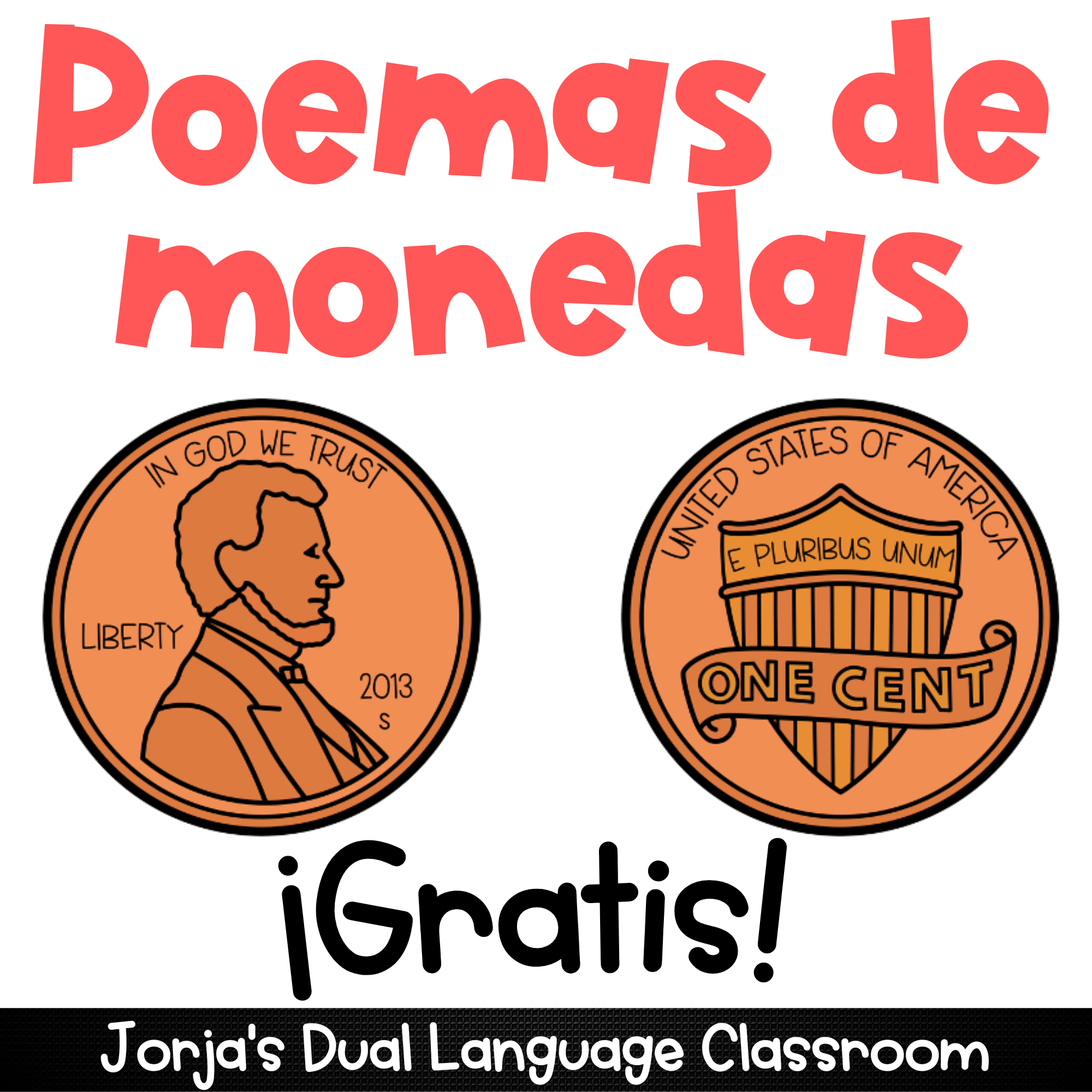 Poemas de las monedas en español Coins in Spanish