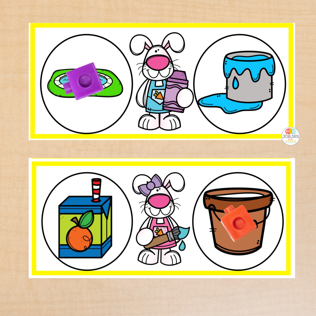 capacity activities in Spanish kinder