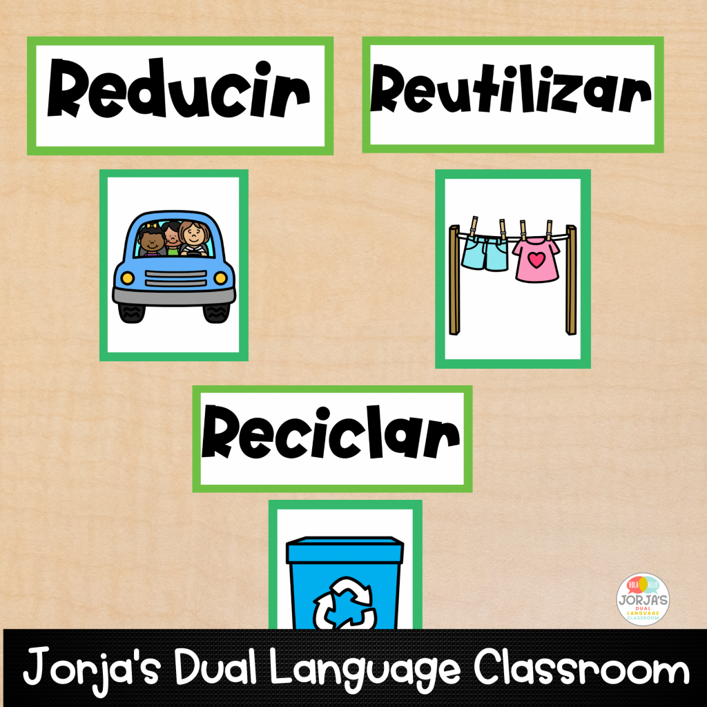 reducir reutilizar reciclar para niños