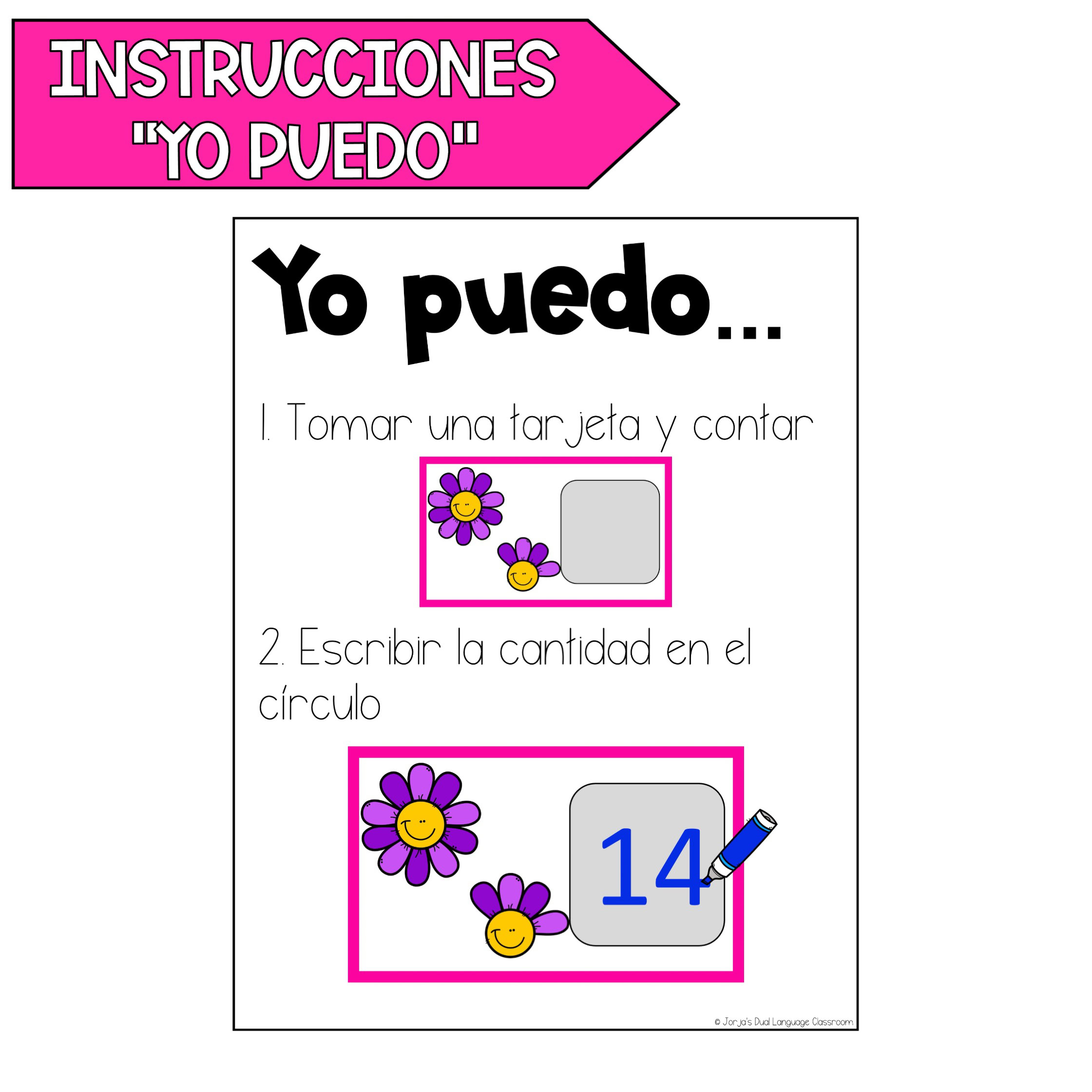 Centros de matemáticas kinder MAYO Math Centers in Spanish - Image 2