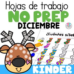Hojas de trabajo para kinder