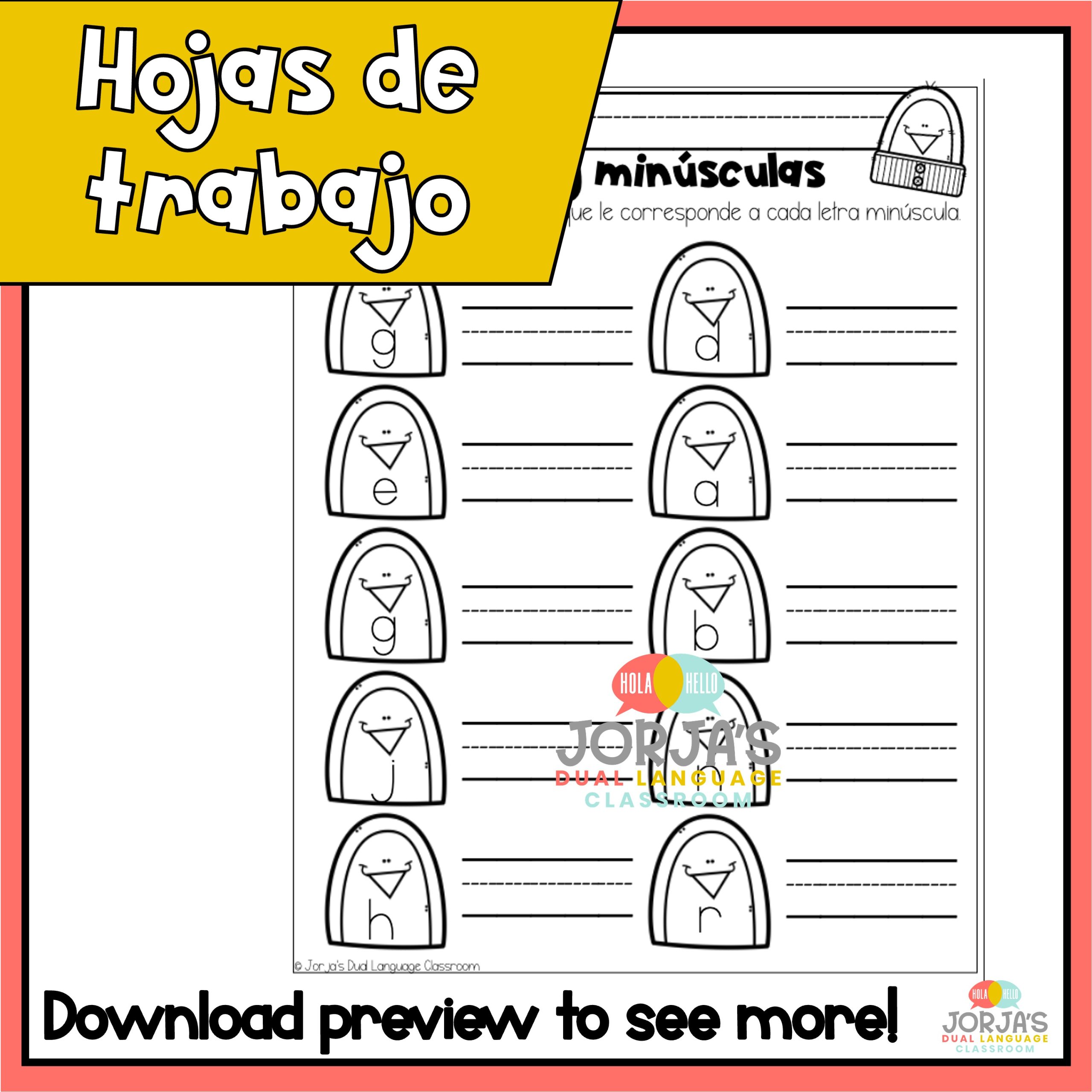 Centros de lectura en español KINDER - Reading activities for kinder in Spanish - Image 4