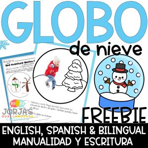 globo de nieve actividades para ninos