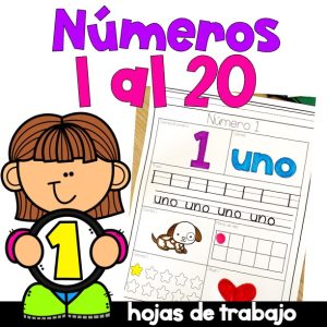 números del 1 al 20