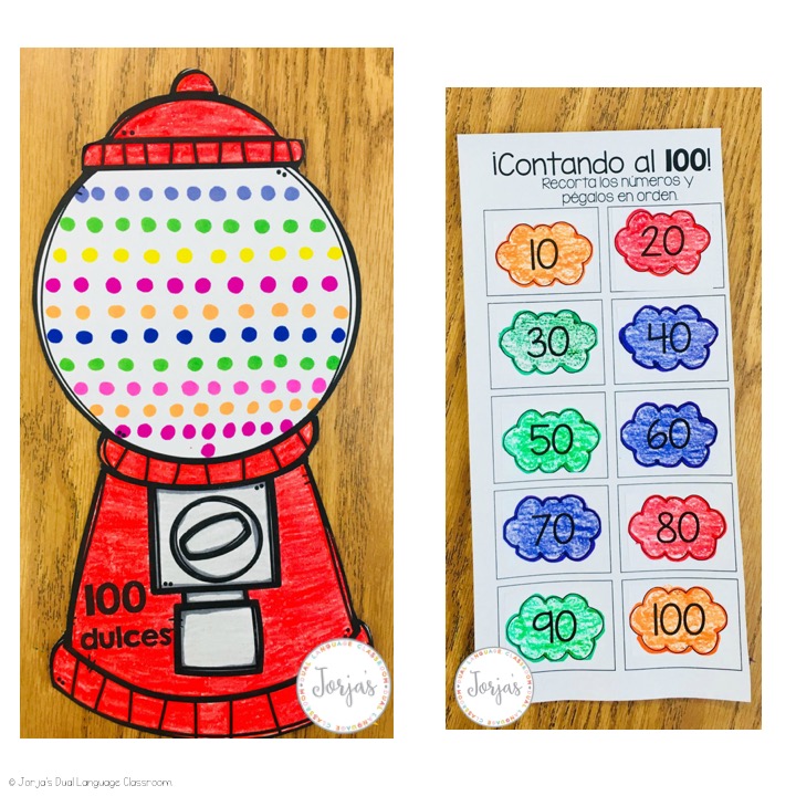 100 días de escuela Actividades - 100 days of school in Spanish - Image 2