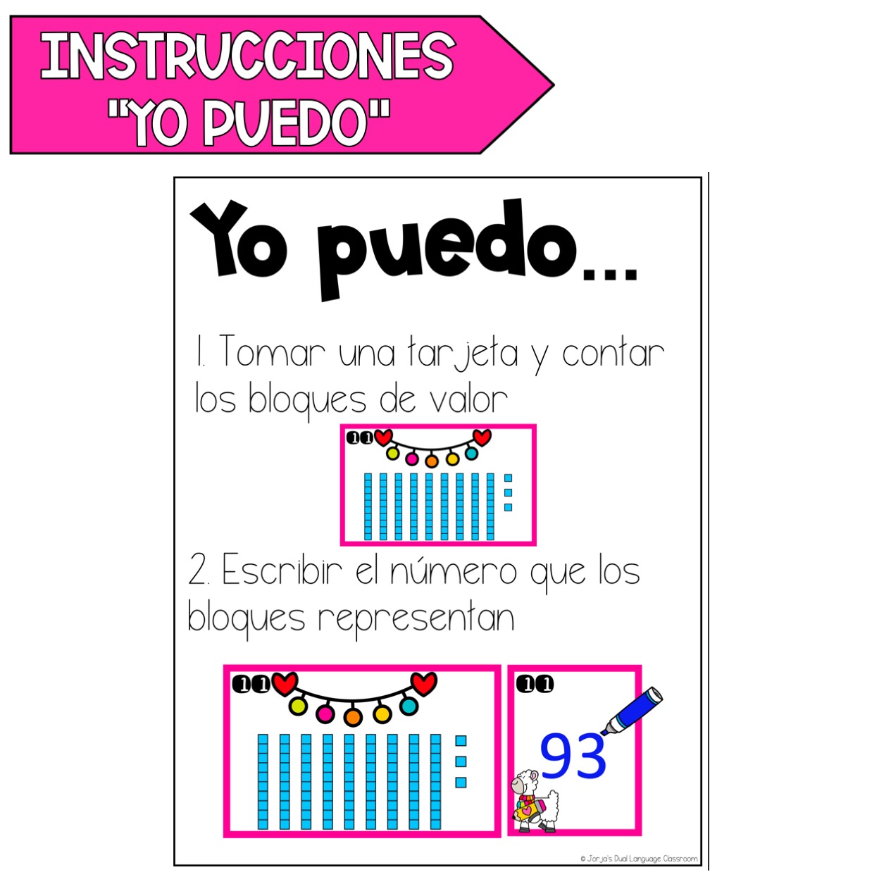 Centros de matemáticas para primer grado FEBRERO - Math Centers in Spanish 1st grade - Image 3