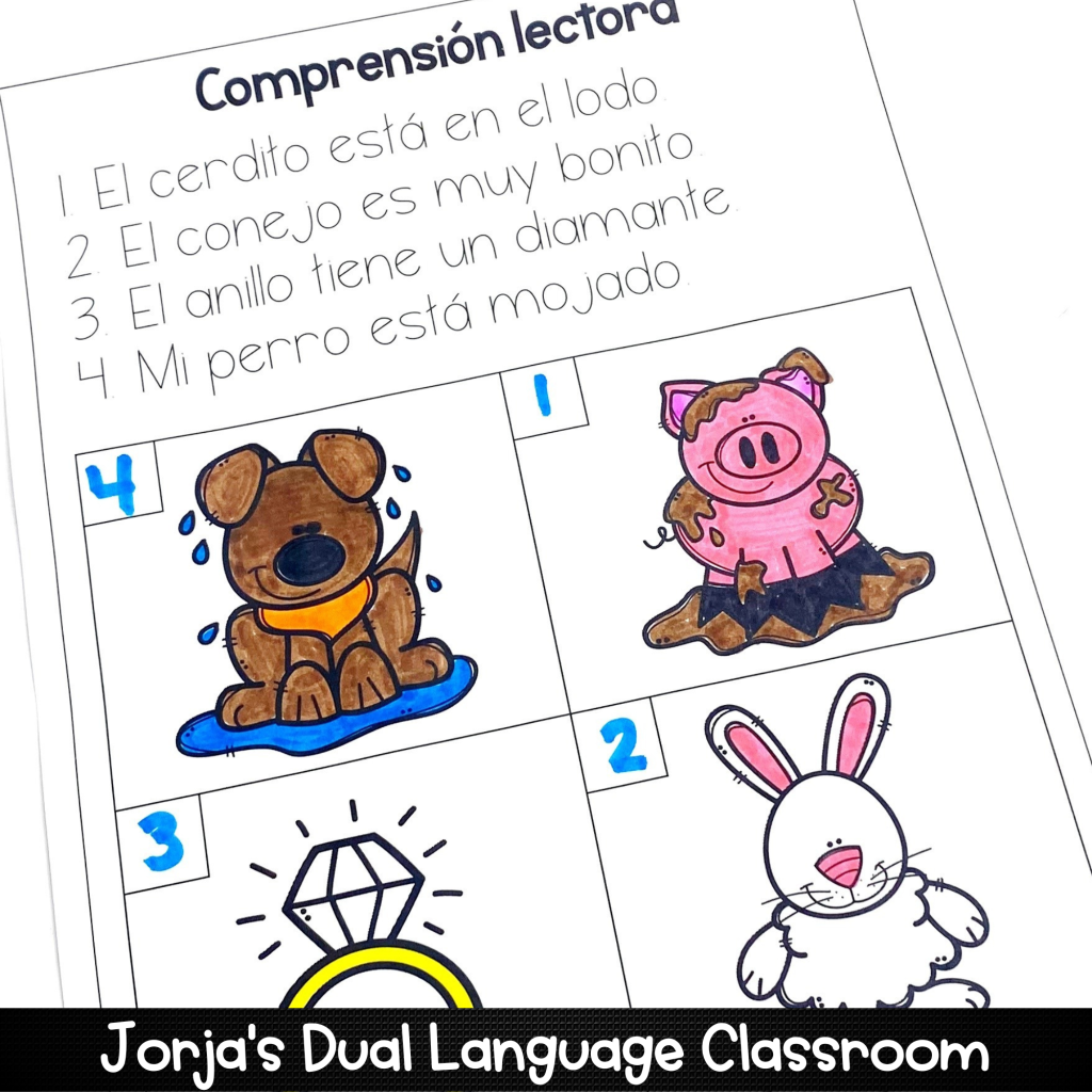 reading comprehension in Spanish