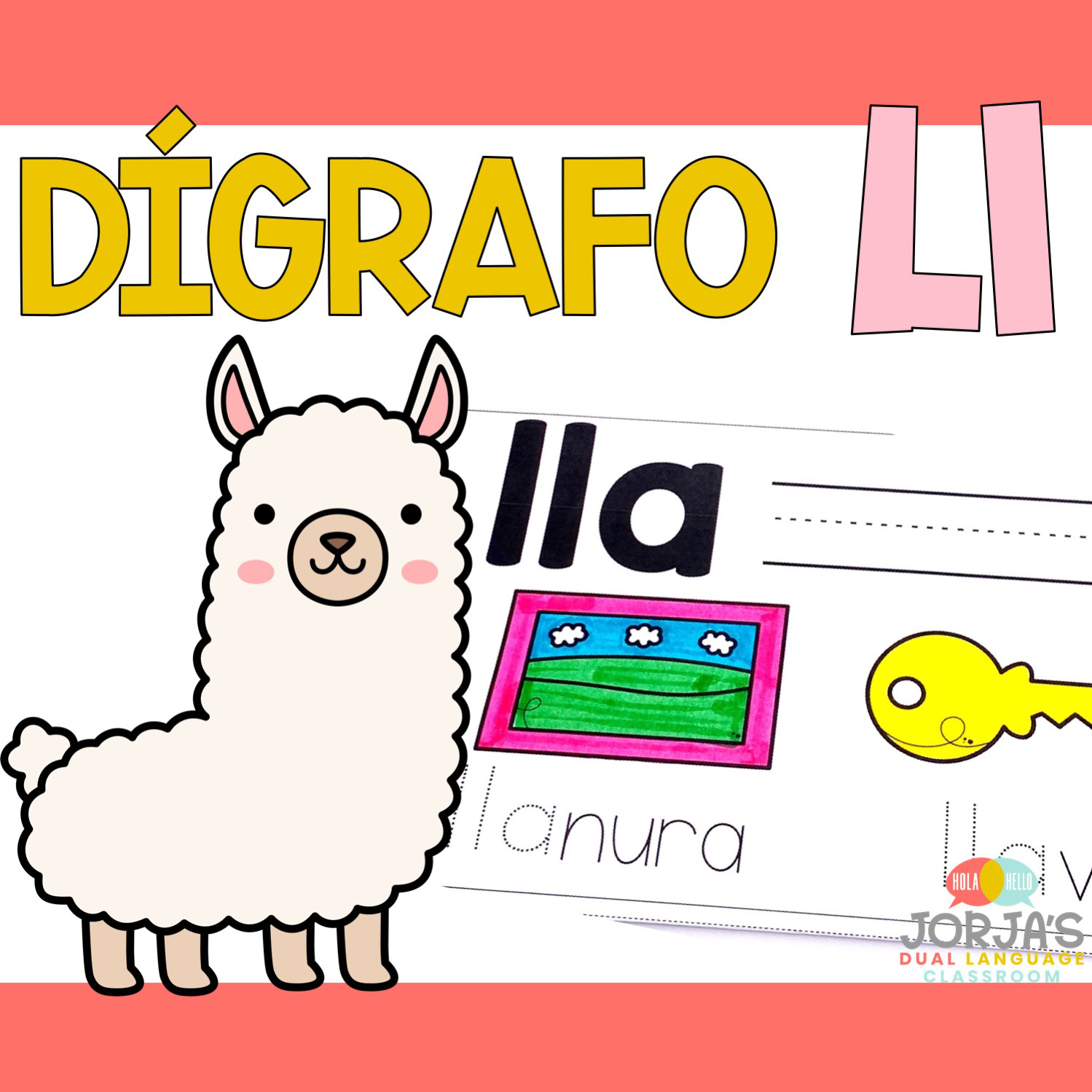 digrafo ll hojas de trabajo