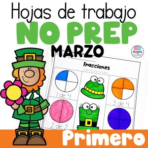 Hojas de trabajo PRIMER GRADO Lectura, escritura, matemáticas 1st Grade Spanish