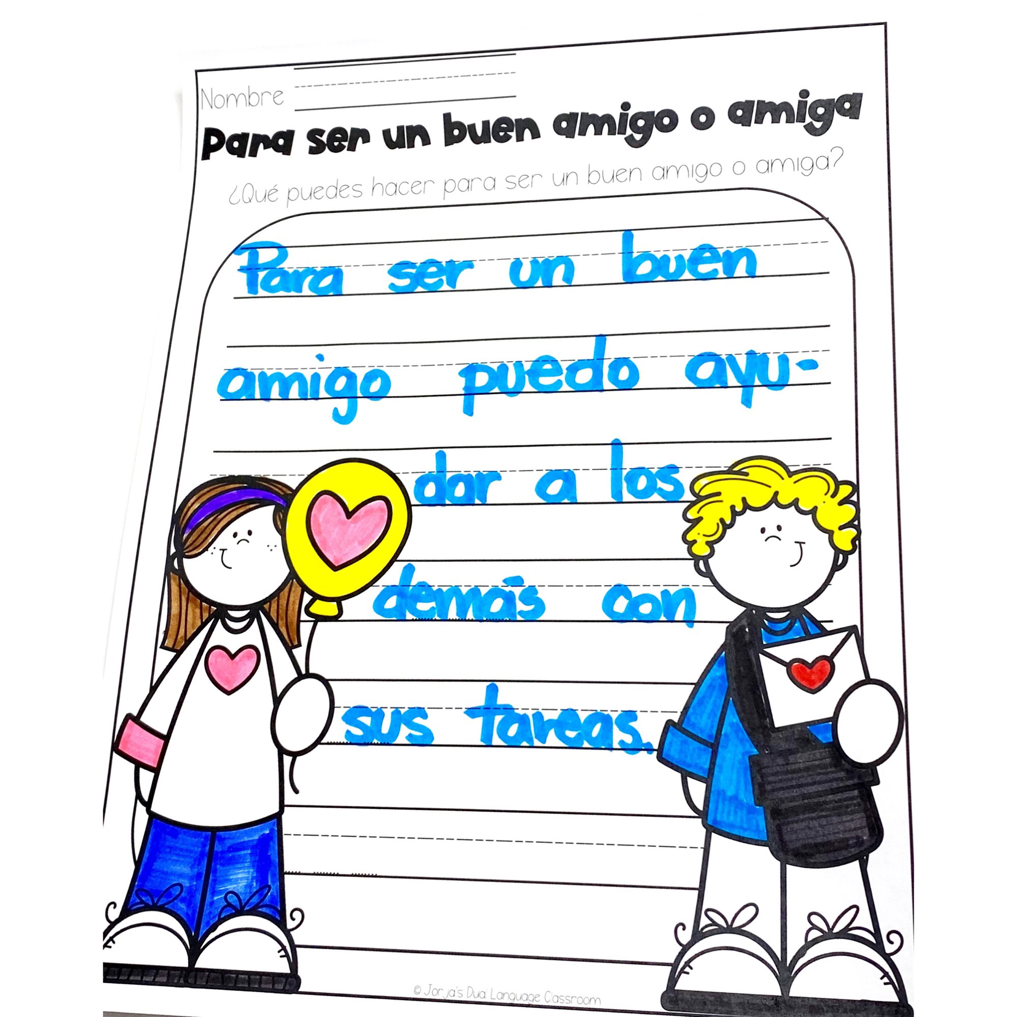 San Valentín DIGITAL and PRINTABLE Valentine's Day Activities in Spanish - Image 2