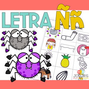 letra ñ hojas de trabajo para niños