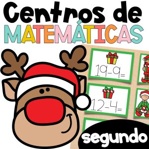 Centros de matemáticas SEGUNDO GRADO diciembre 2nd Grade Math Activities