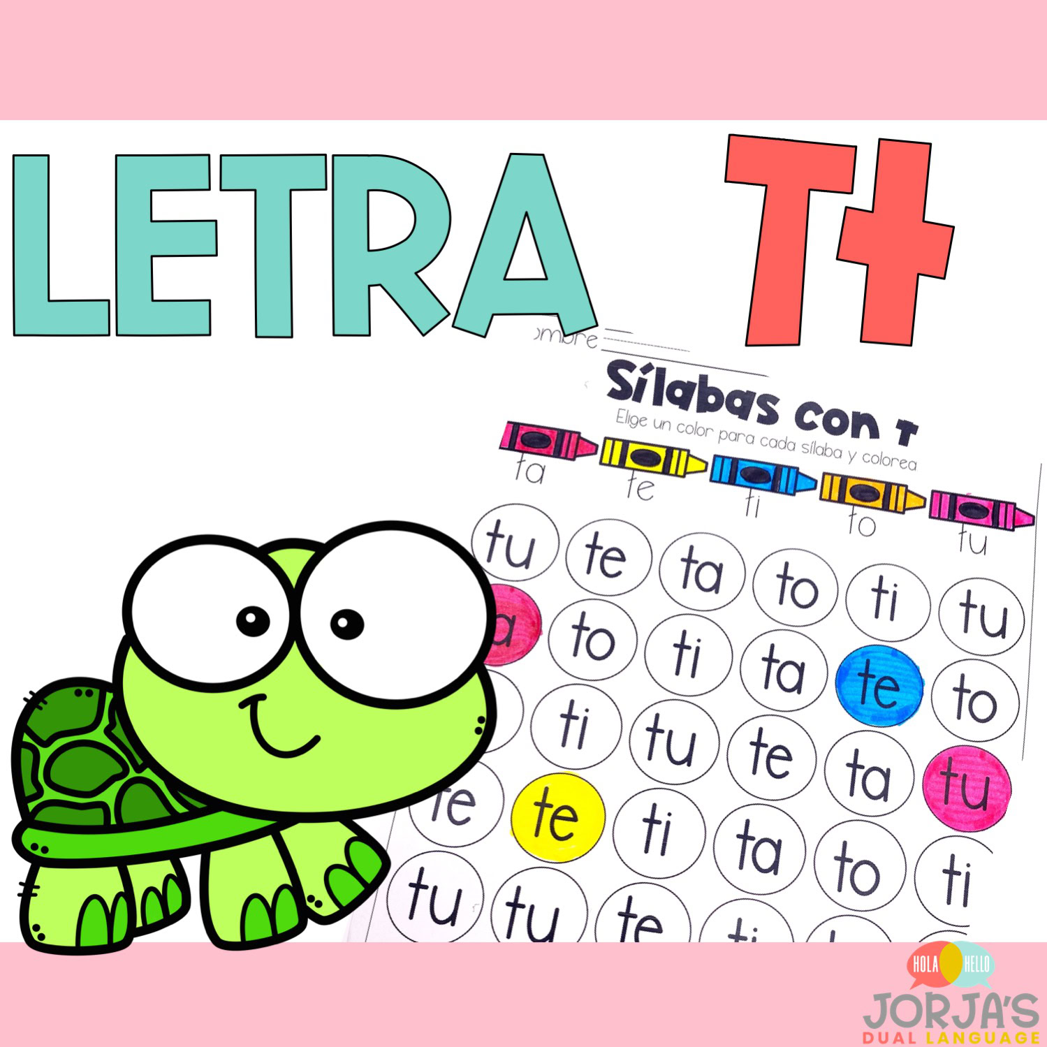 Hojas De Trabajo De La Letra T Para Preescolar Letra De La Hoja De