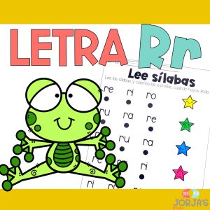 Letra r Sílabas con ra re ri ro ru Hojas de trabajo y actividades