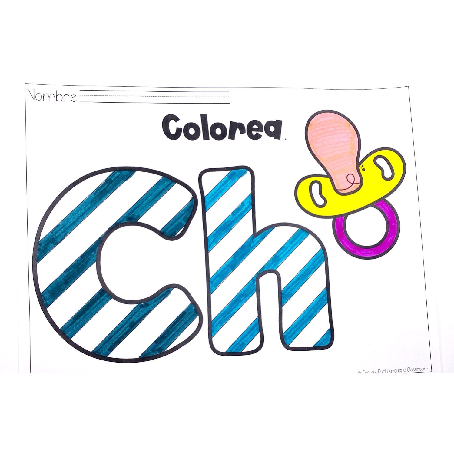 Dígrafo Ch Actividades y hojas de trabajo cha che chi cho chu Phonics in Spanish - Image 4