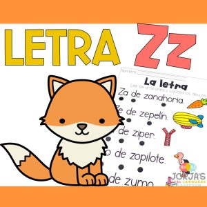 Letra Z Sílabas con za ze zi zo zu Hojas de trabajo Actividades Letter Z Spanish