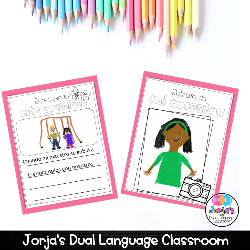 Libro de recuerdos para Kinder Primer grado y Segundo grado