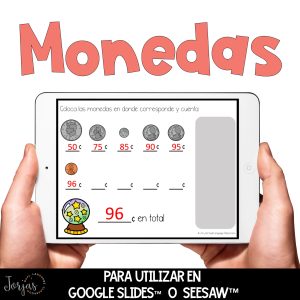 Monedas Money Spanish DIGITAL Seesaw y Google Slides Money Spanish Activities