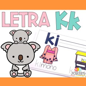 Letra k Sílabas con ka ke ki ko ku Hojas de trabajo Actividades Letter K Spanish