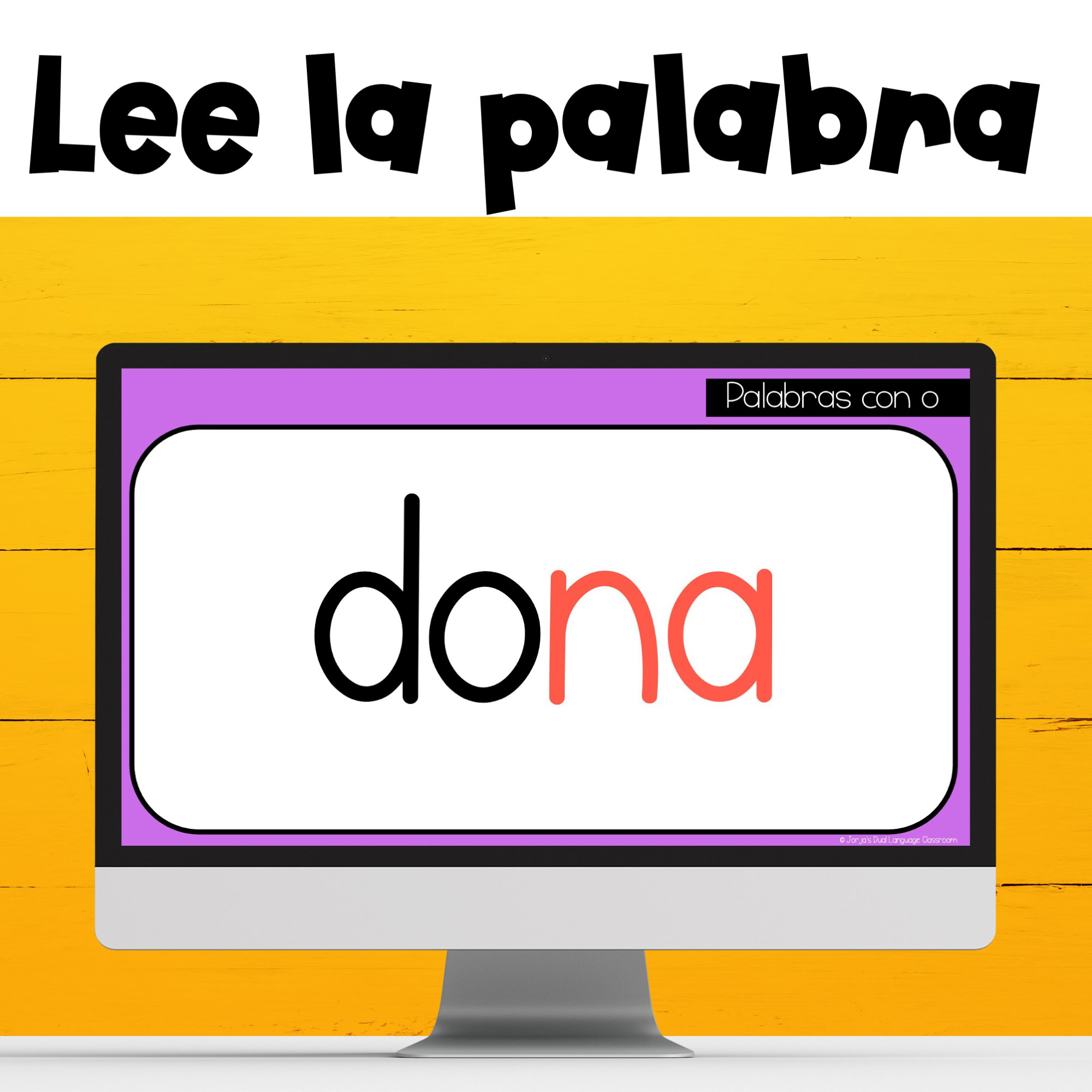 Palabras con O en español Diapositivas para leer y reconocer sílabas - Image 4