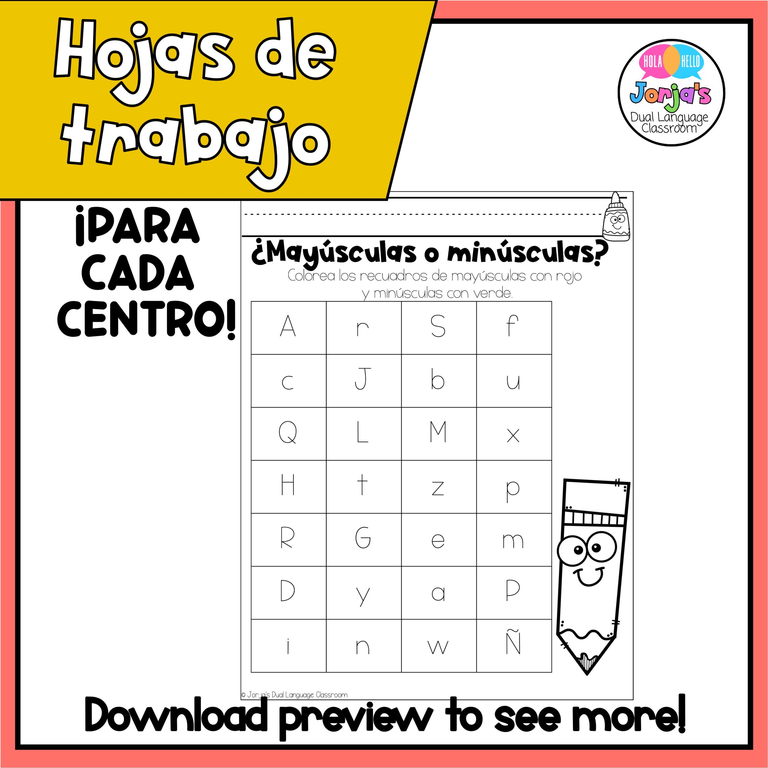 First Grade Literacy Centers Spanish August Centros de lectura primero agosto - Image 2