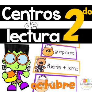 Centros de lectura segundo grado Literacy Centers Spanish Activities