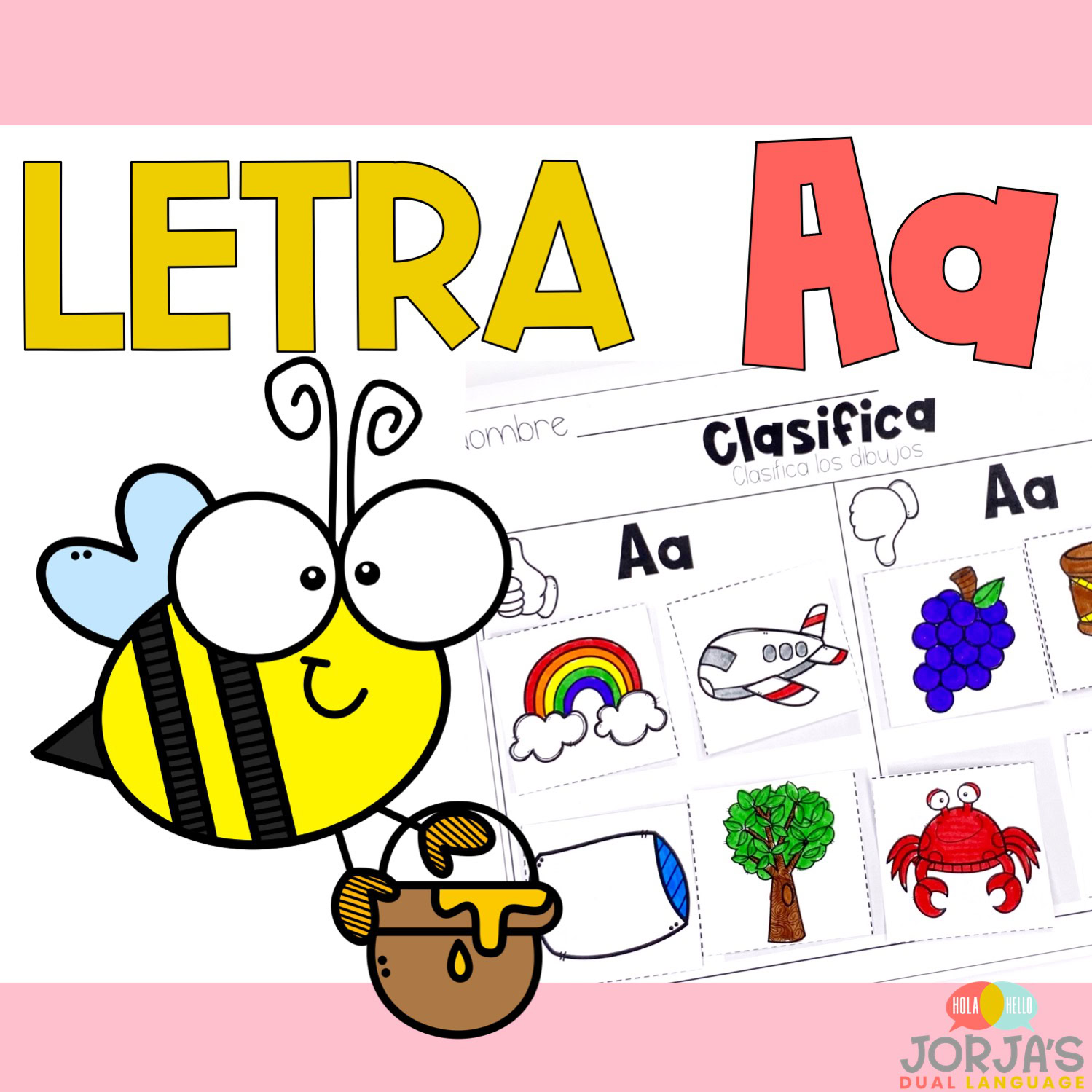 Letra a Letter A Spanish Las vocales Actividades y hojas de trabajo en español