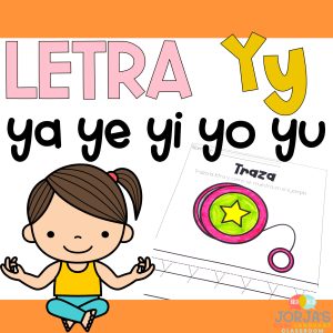Actividades y Hojas de trabajo Letra Y Sílabas con Y ya ye yi yo yu en español