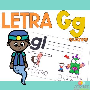 Letra g Sílabas con ge gi Hojas de trabajo y actividades Letter G in Spanish