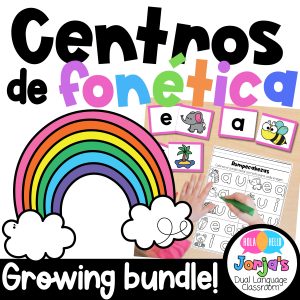 centros de fonetica phonics in Spanish