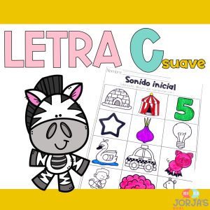 Letra C Actividades y hojas de trabajo Sonido inicial y sílaba inicial ce ci