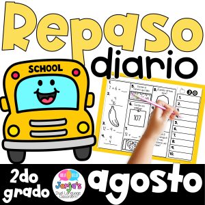 Repaso de matemáticas segundo grado español 2nd Grade Math Review in Spanish