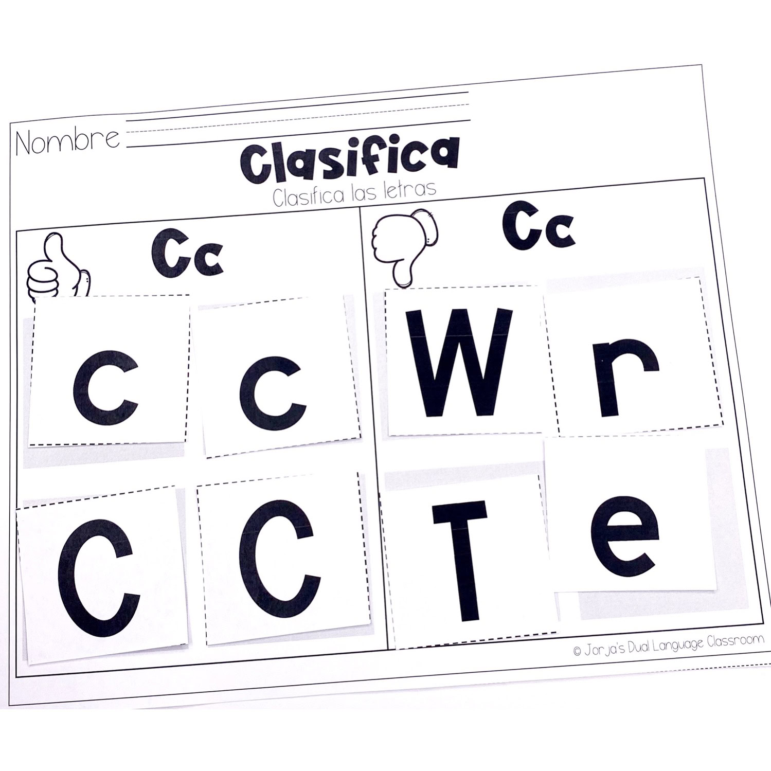 Letra C Actividades y hojas de trabajo Sonido inicial y sílaba inicial ce ci - Image 2
