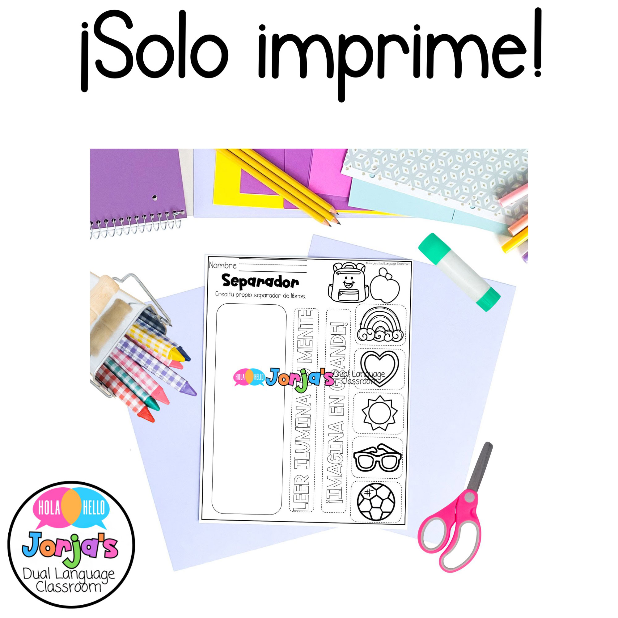 Hojas de trabajo para segundo grado en español Spanish 2nd Grade Worksheets - Image 4