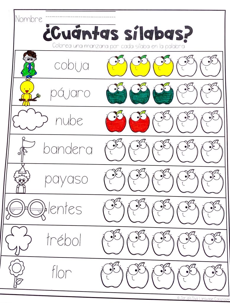 contar-sílabas-en-español-conciencia-fonológica