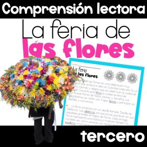 La feria de las flores Comprensión de lectura tercer grado 3rd Grade Spanish