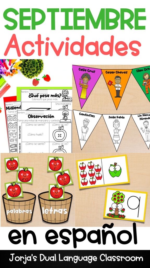 actividades de septiembre en español
