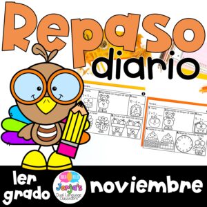 repaso diario de matemáticas para primero en español