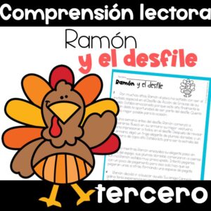 Comprensión lectora para tercer grado 3rd grade Spanish Reading Comprehension