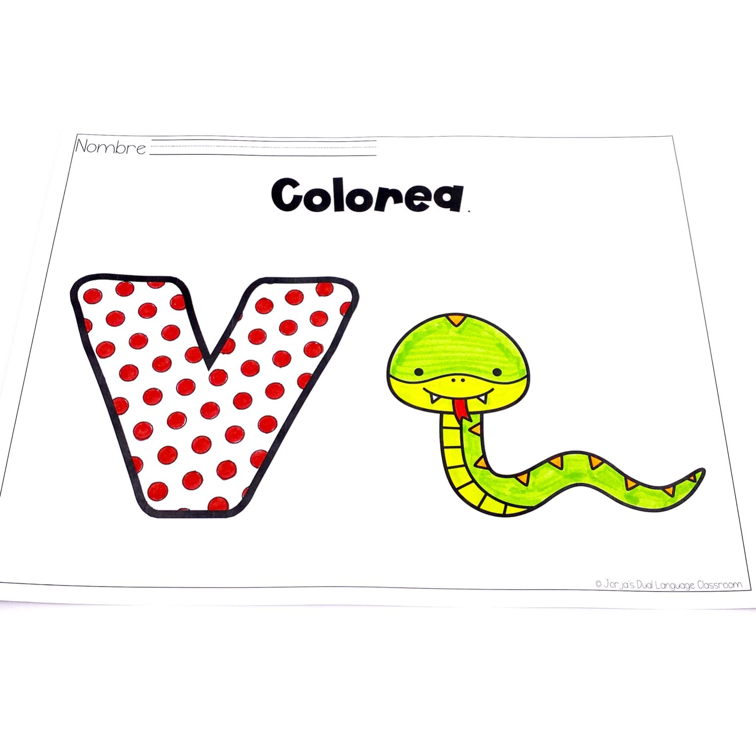 Letra v Sílabas con va ve vi vo vu Hojas de trabajo y actividades - Image 2