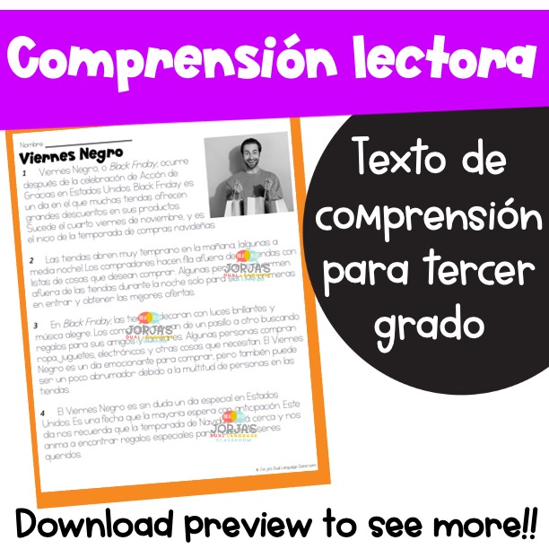 Comprensión lectora para tercer grado Hecho y opinión Fact and Opinion - Image 2