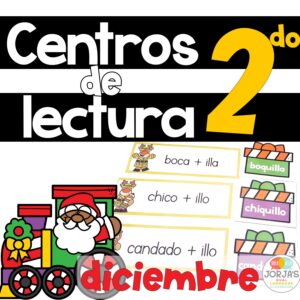 Actividades de lectura segundo grado diciembre Second Grade in Spanish Reading